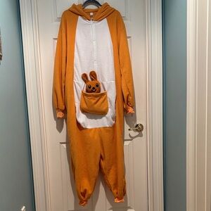 Unisex Kangaroo Onesie with Joey in Pouch